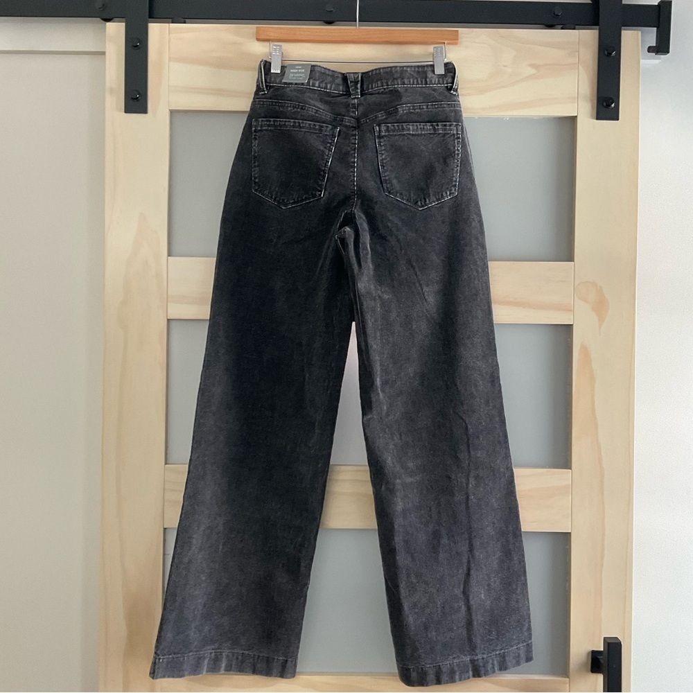 🖤 Wit & Wisdom Sam High Rise Absolution Wide Leg Jeans | Black | Size 4 | NWT - Picture 2 of 4
